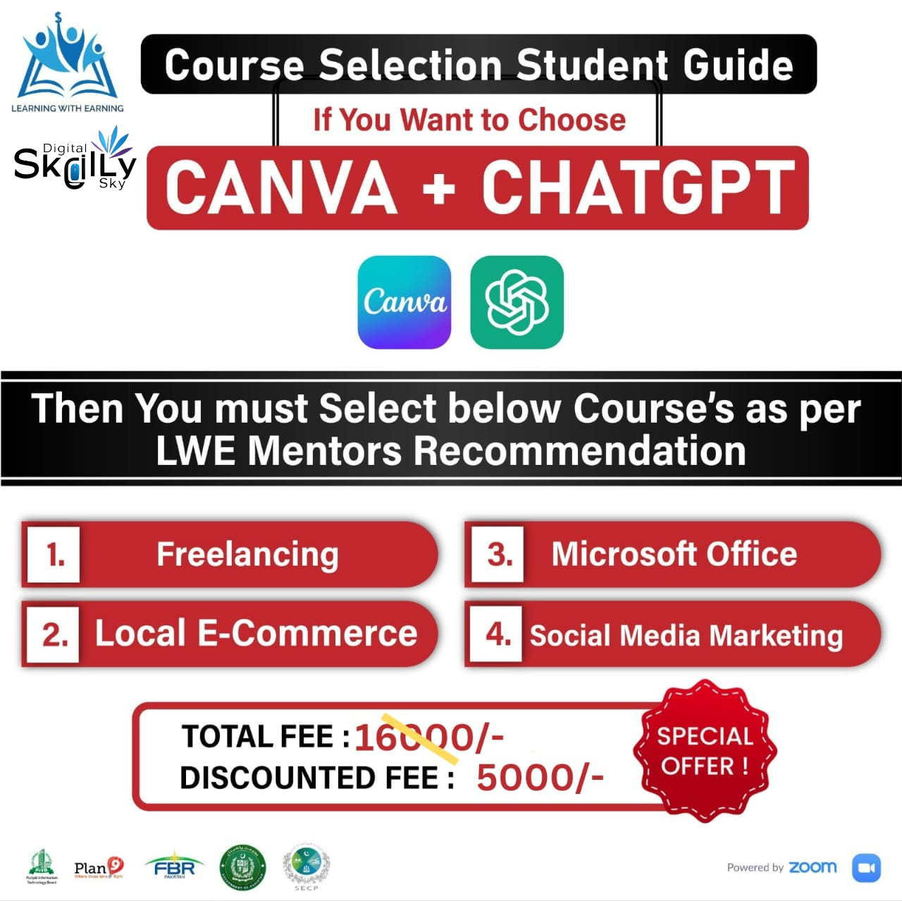 π Master Canva+Chatgpt 4 Free Skills β Just Rs. 5000!