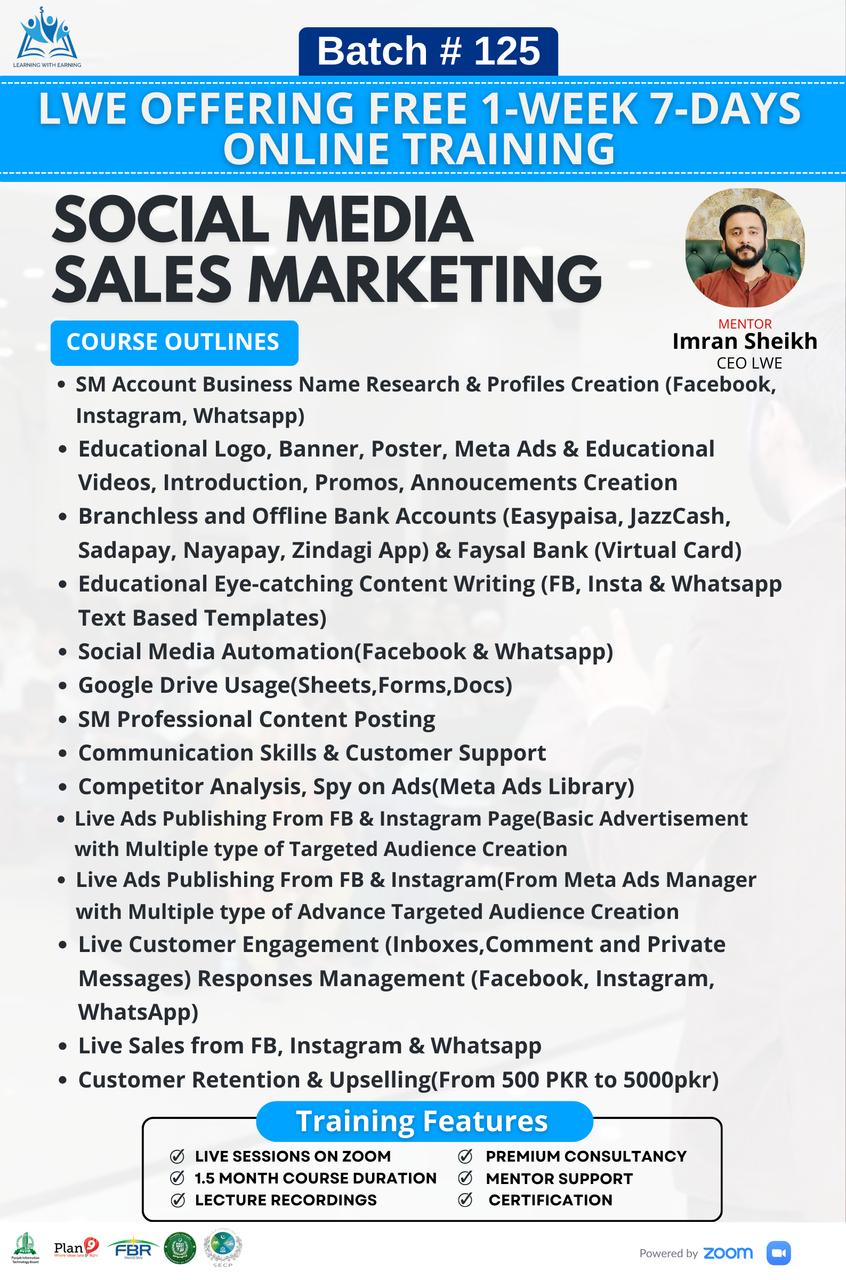 π’ Social Media Sales & Marketing Mastery β Just Rs. 750! π»π²
