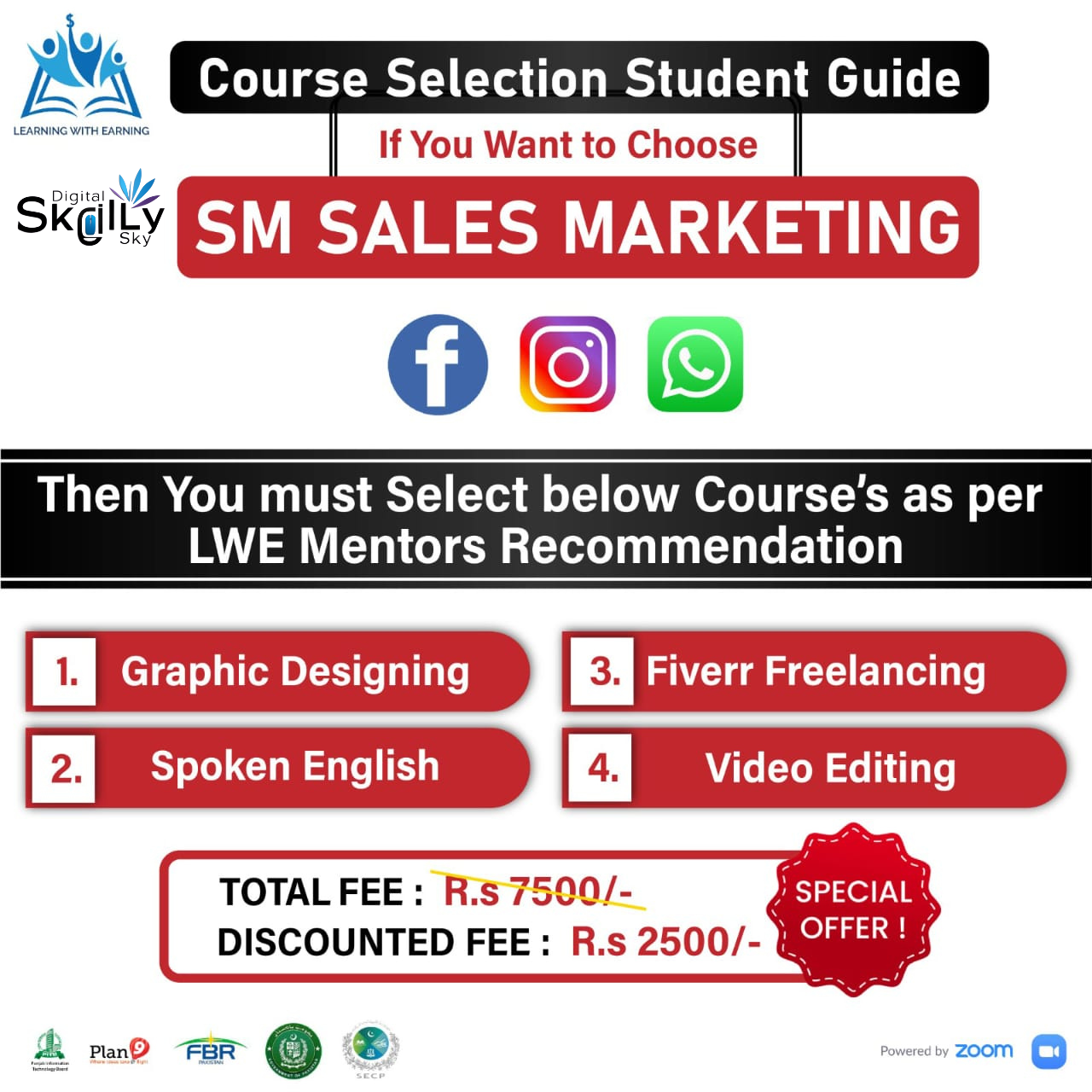🖌 Master Social Media Marketing+ 4 Free Skills – Just Rs. 2500!