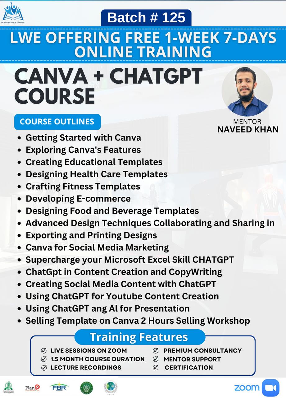 🎨 Design Smarter with Canva + ChatGPT – Just Rs. 750! 🧠✨