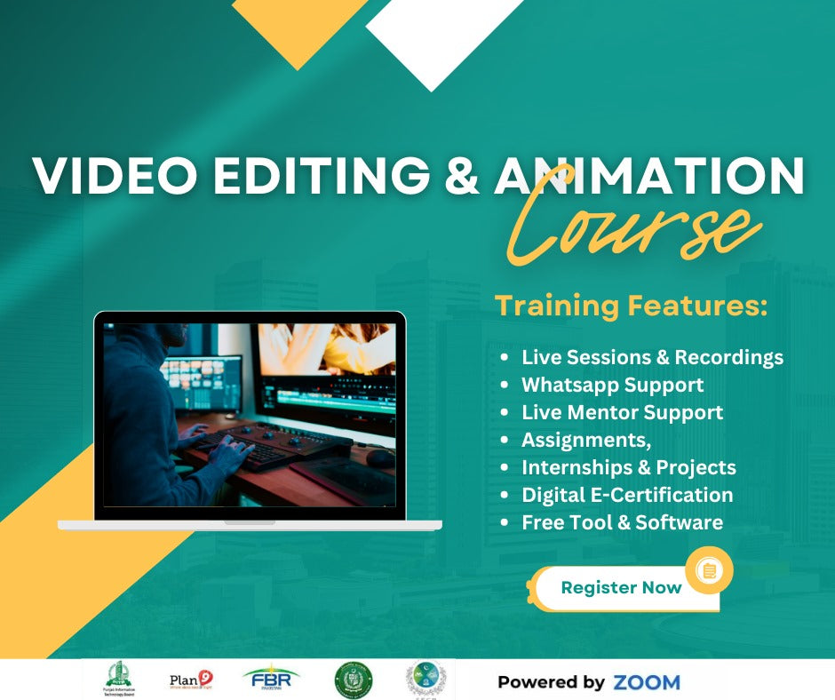 🎬 Master Video Editing & Animation – Only Rs. 750 💻✨